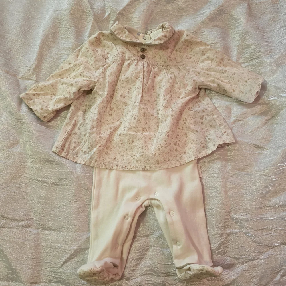 Floral Print Kids‎ One Piece Footie